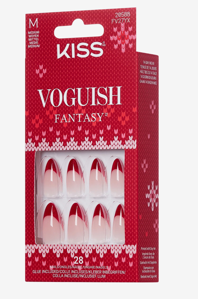 Kiss vougish fantasy holiday press on