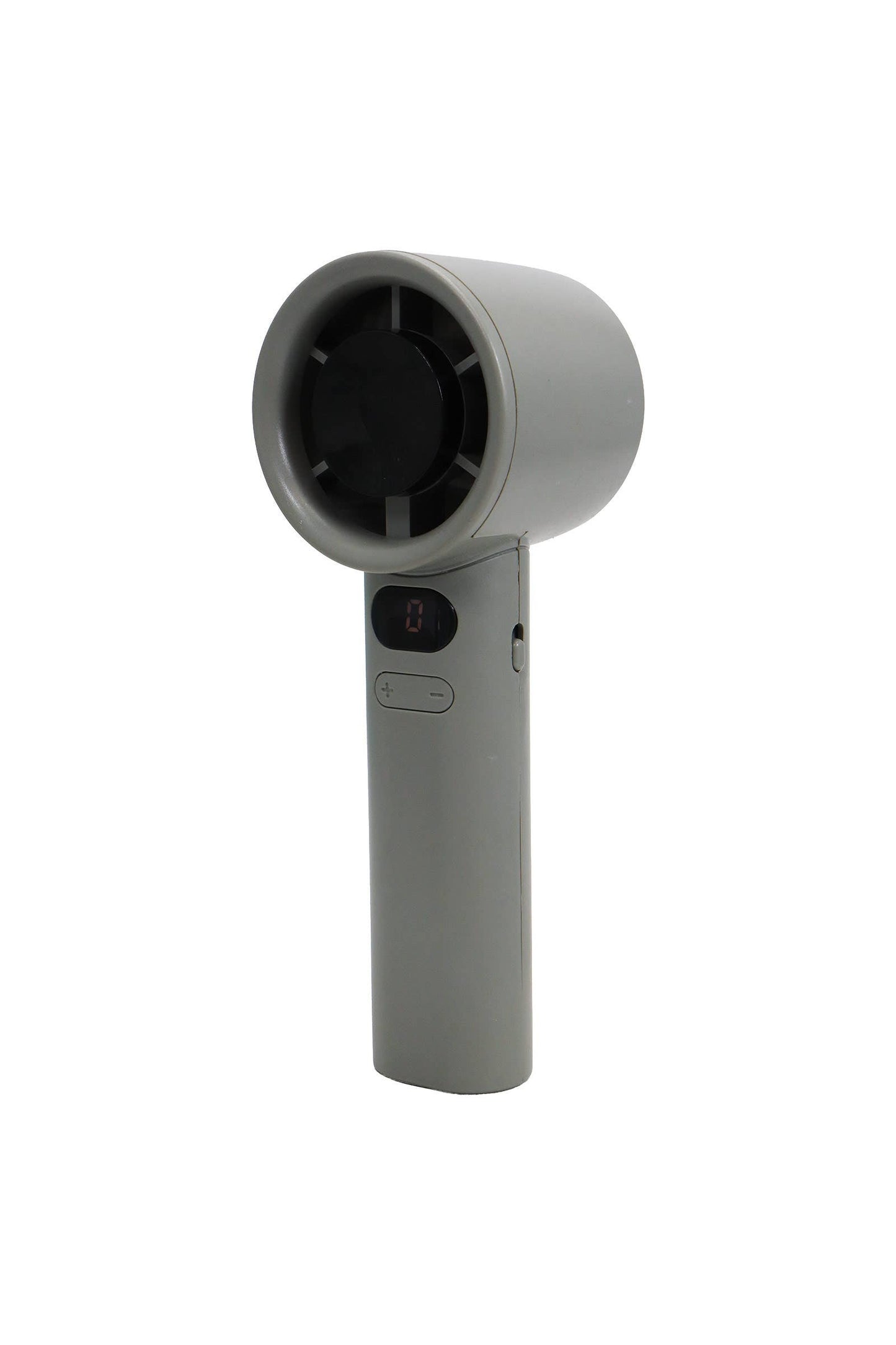 Compact Handheld Tabletop Electric Fan w/ Digital Display