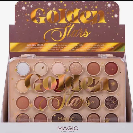 Golden stars eyeshadow palette