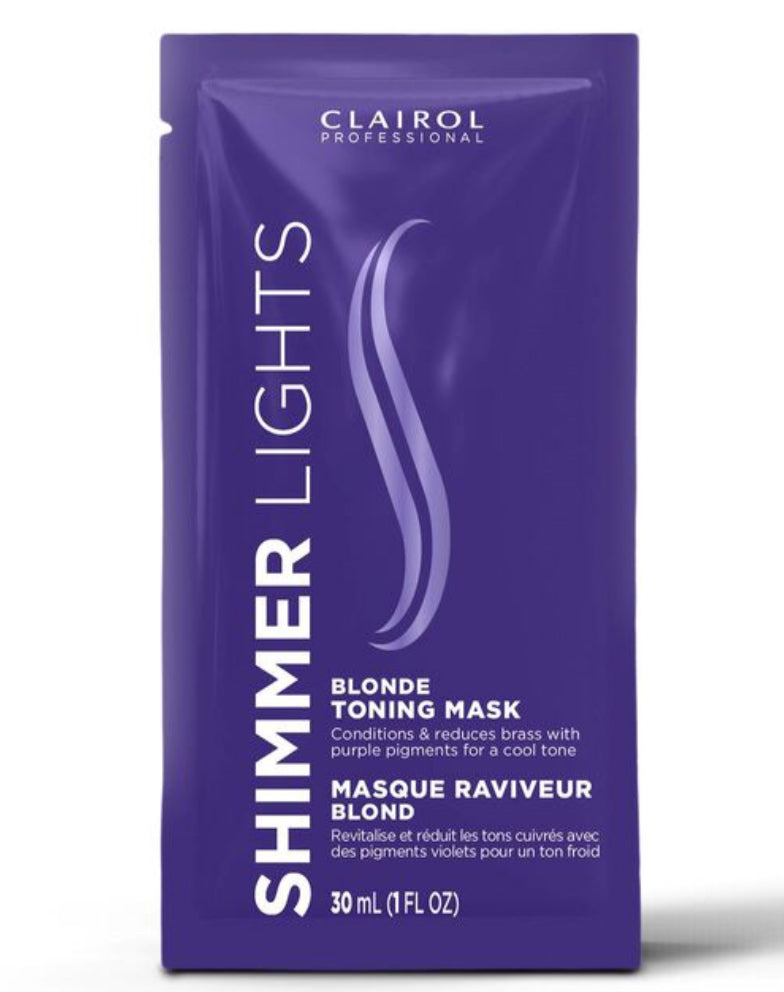 Shimmer Lights Purple Toning Mask Packette
