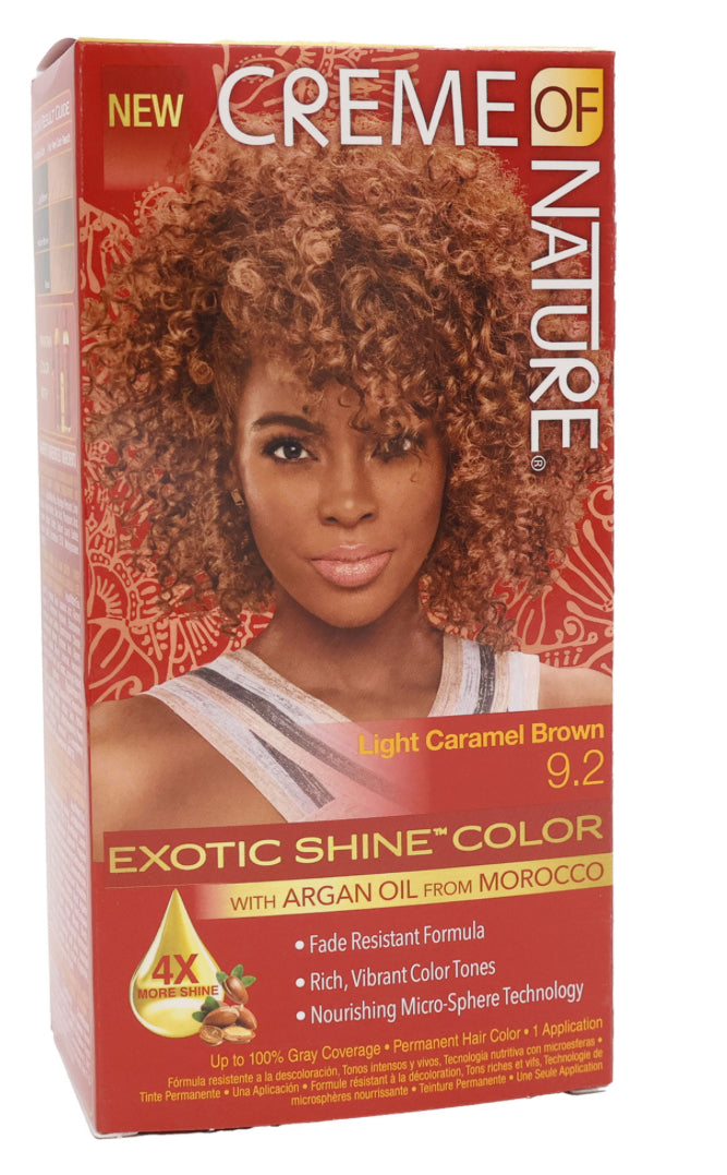 Creme Of Nature Gel Hair Color Light Caramel Brown
