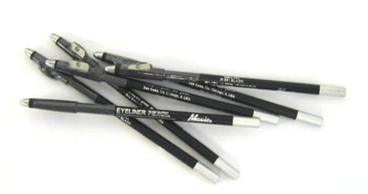 Eyeliner pencil and sharpener combo- black