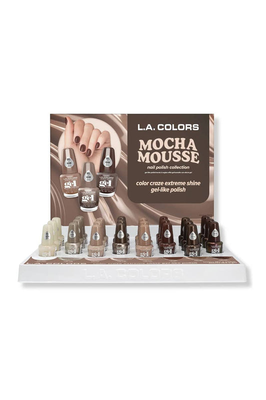 LA Colors CPD829 Mocha Mousse Polish