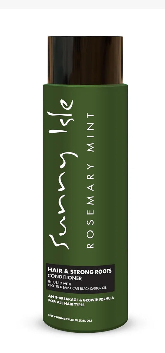 Sunny Isle Rosemary Mint Hair & Strong Roots Conditioner w/ Biotin & Jamaican Black Castor