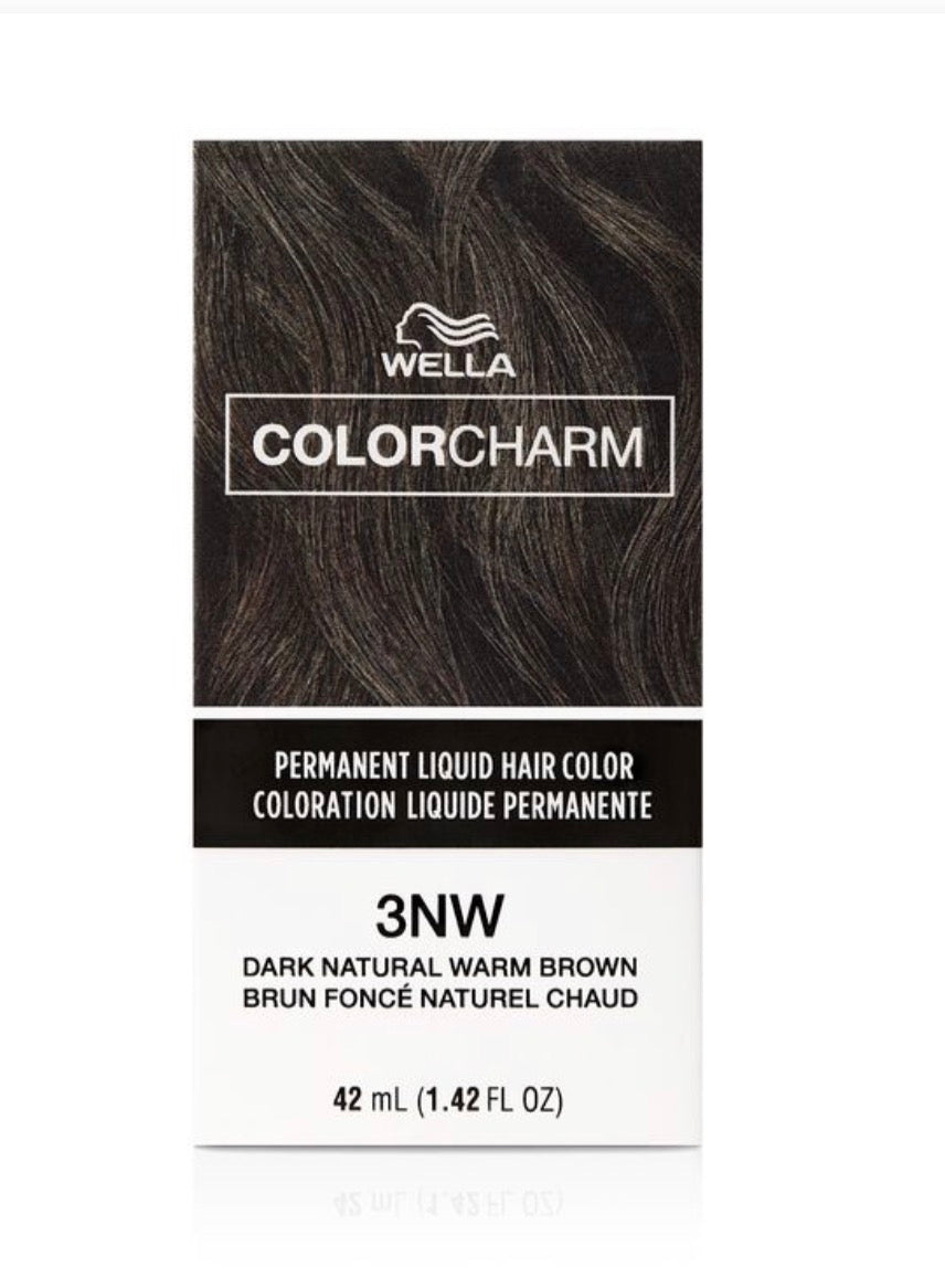 Wella color charm 3NW Caramel Permanent Liquid Hair Color
