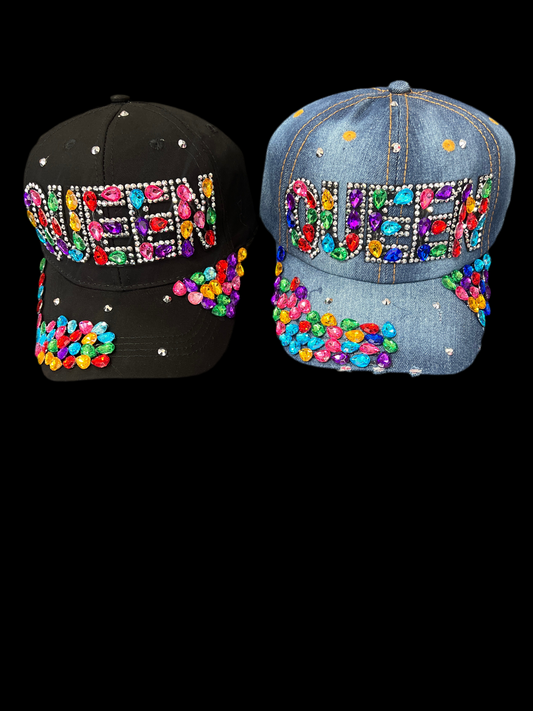 Queen bedazzled  hat