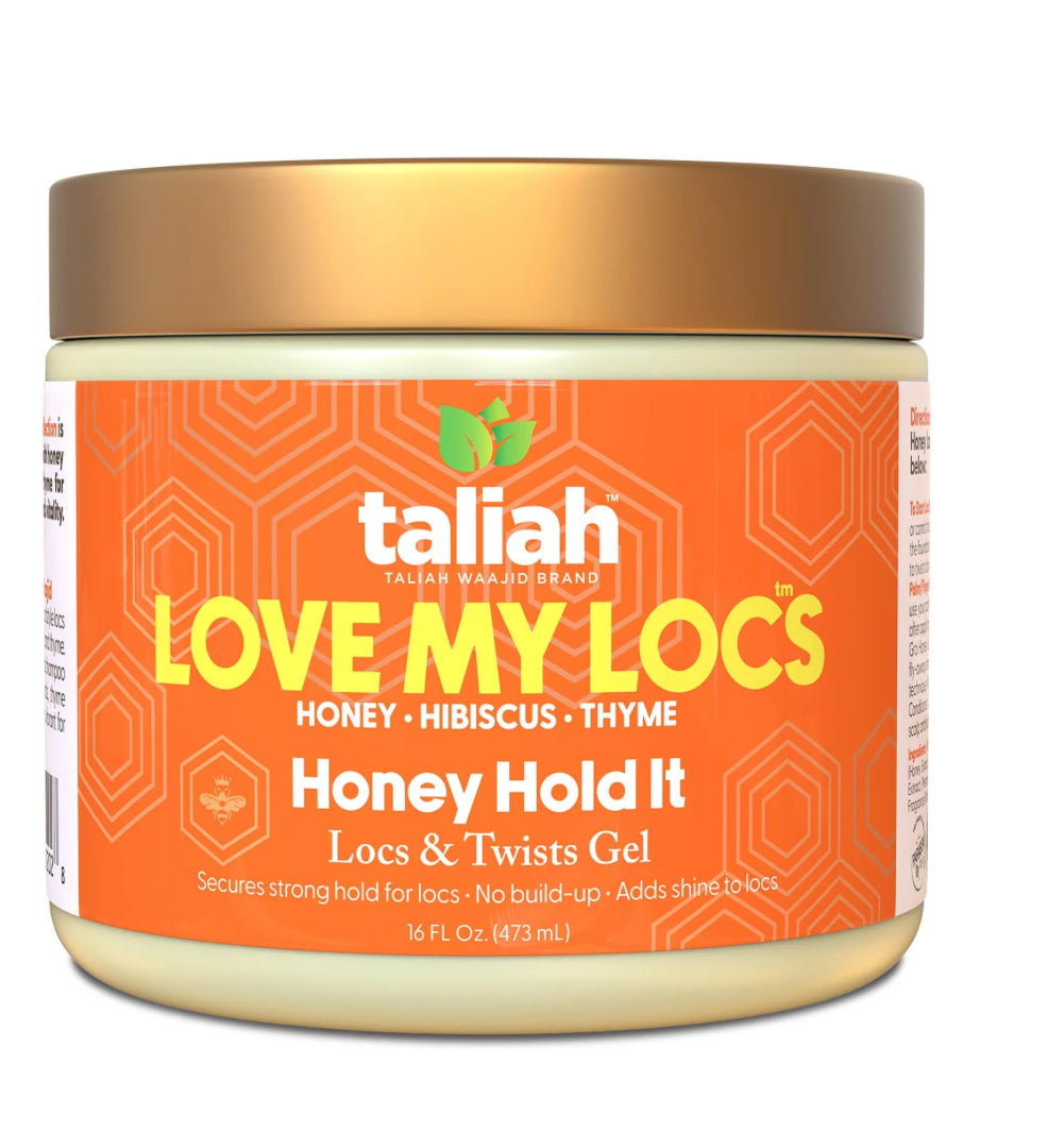 Taliah Waajid Honey Hold It Locs & Twists Gel 16oz
