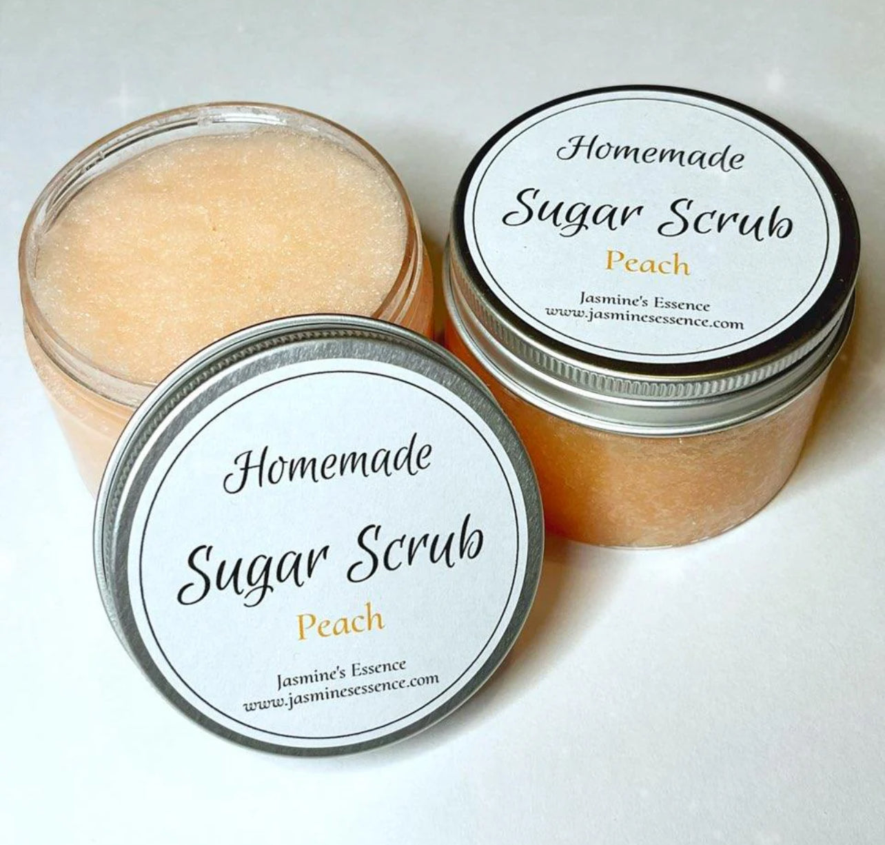 Jasmines essence sugar scrub