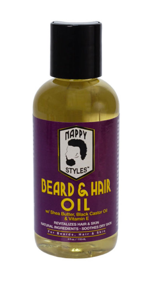 Nappy styles beard & hair oil