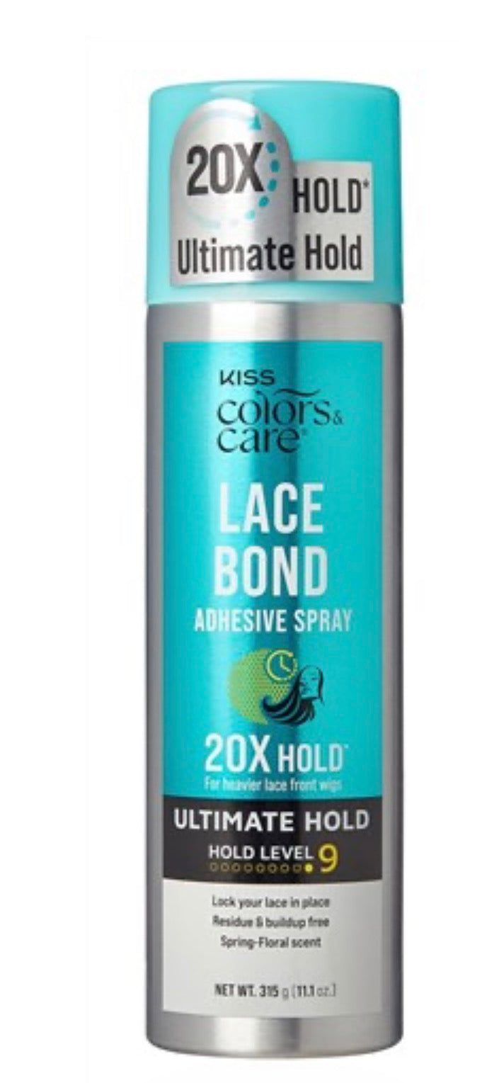Kiss Lace Bond Adhesive Spray Ultimate Hold #9 11.1oz