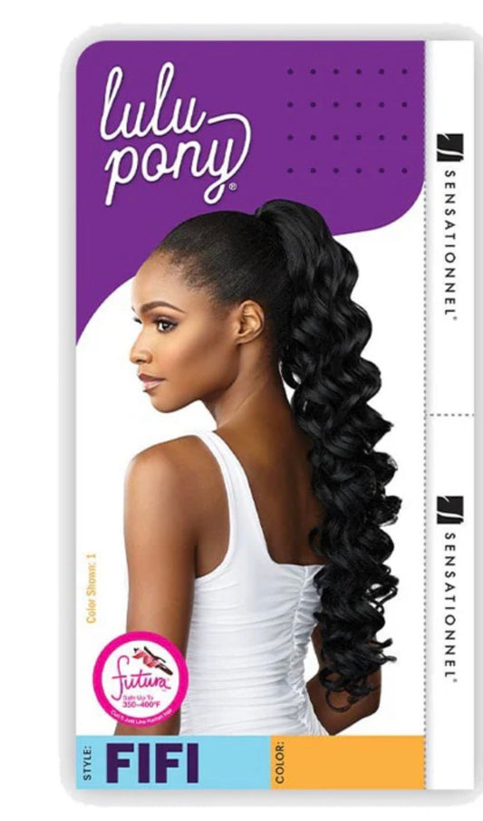 Sensationnel Lulu Pony Drawstring Ponytail - FIFI