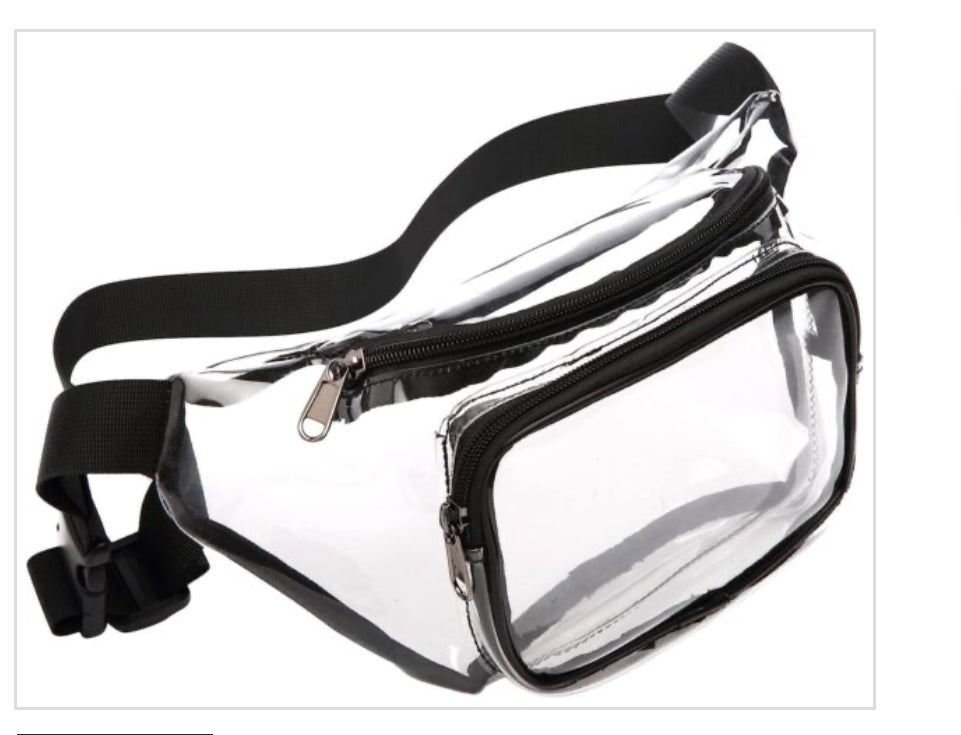 CLEAR FANNY PACK