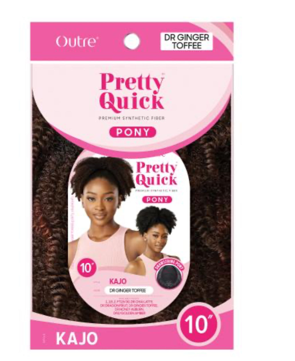 Outre Drawstring Ponytail Pretty Quick Pony Kajo