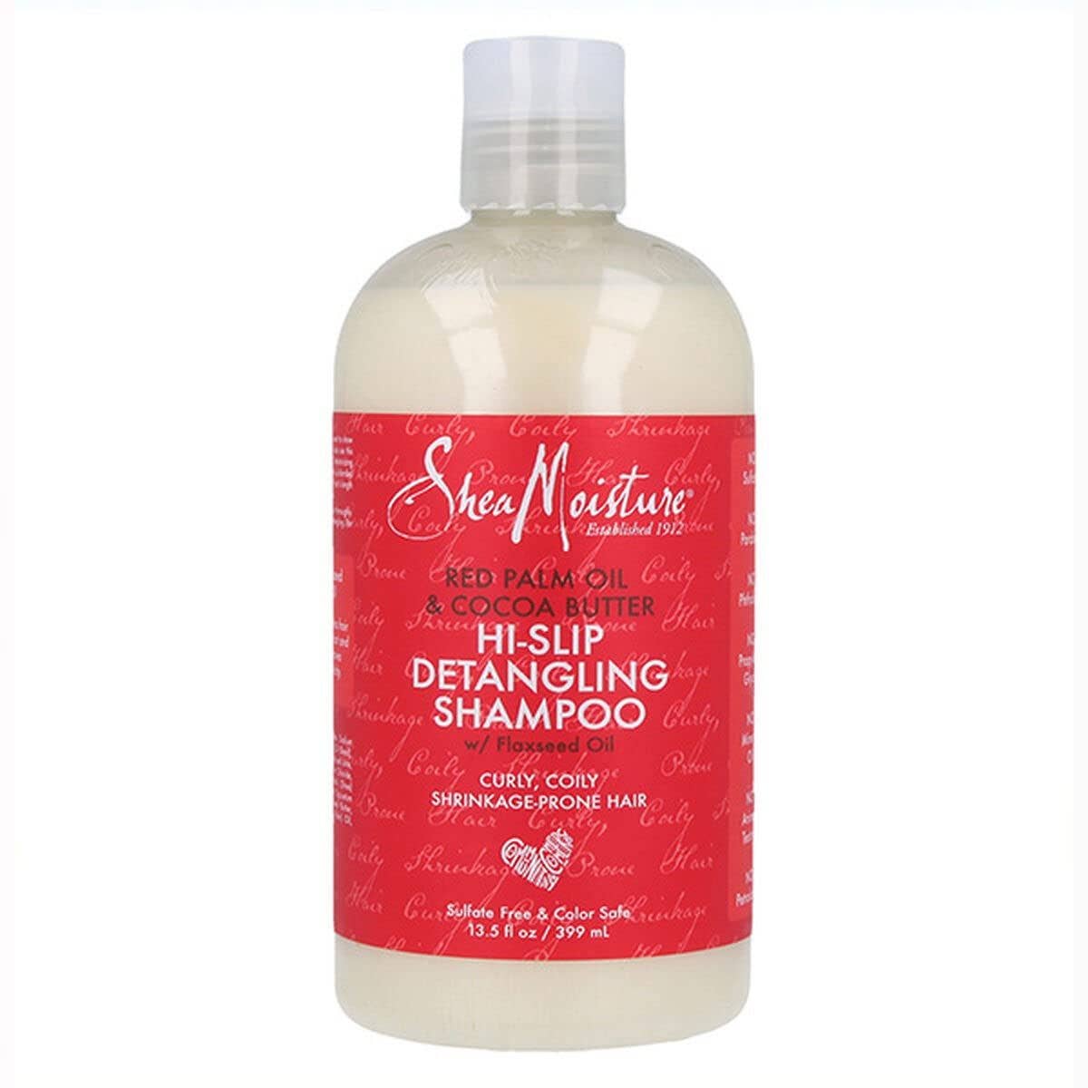 Shea Moisture Hi Slip Detangling Shampoo for Curly Hair, Red Palm Oil & Cocoa Butter, 13oz