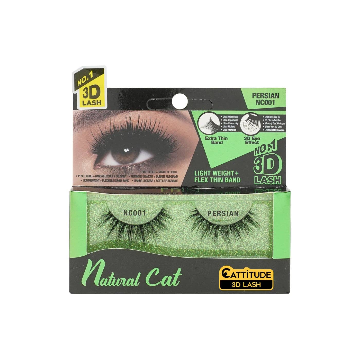 Persian - Natural Cat 3D Lashes