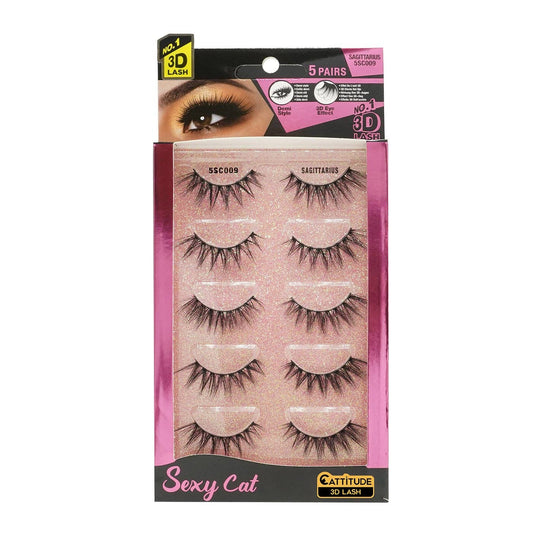 Sexy Cat Lashes - 5 Pack