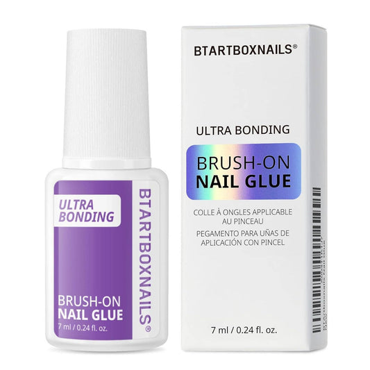 Strong Nail Glue for Press On Fake Nail Tip - Brush On Glue