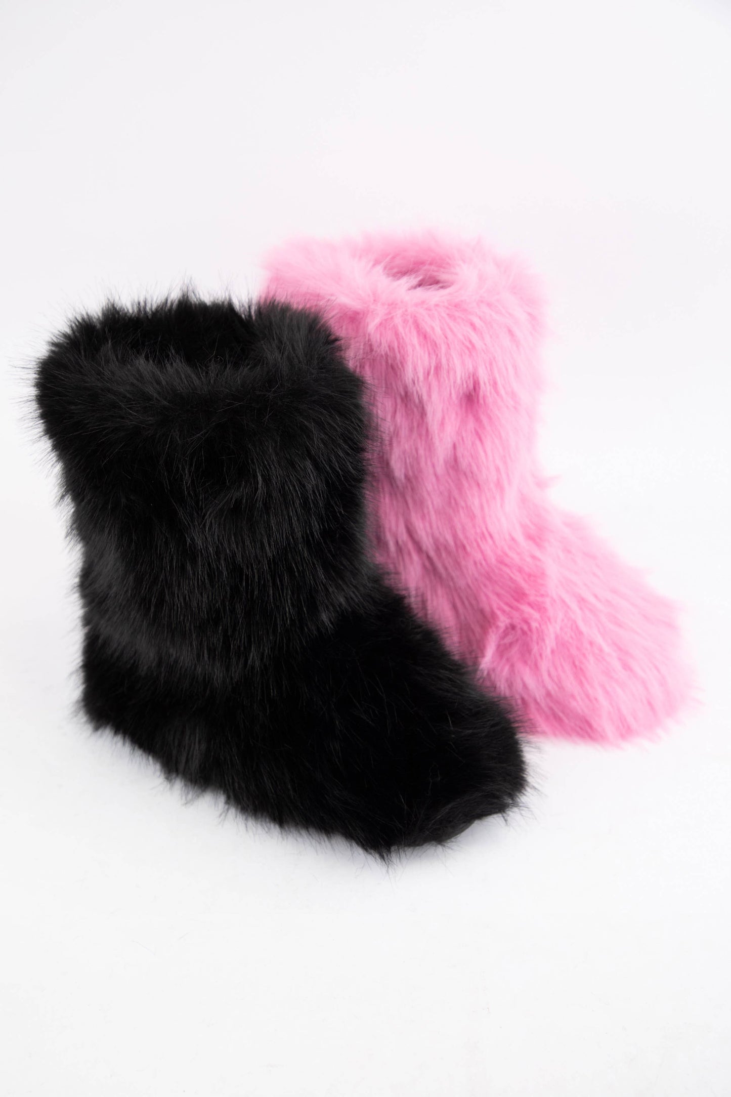 MELANIE-21A MID-CALF FURRY YETI BOOTS