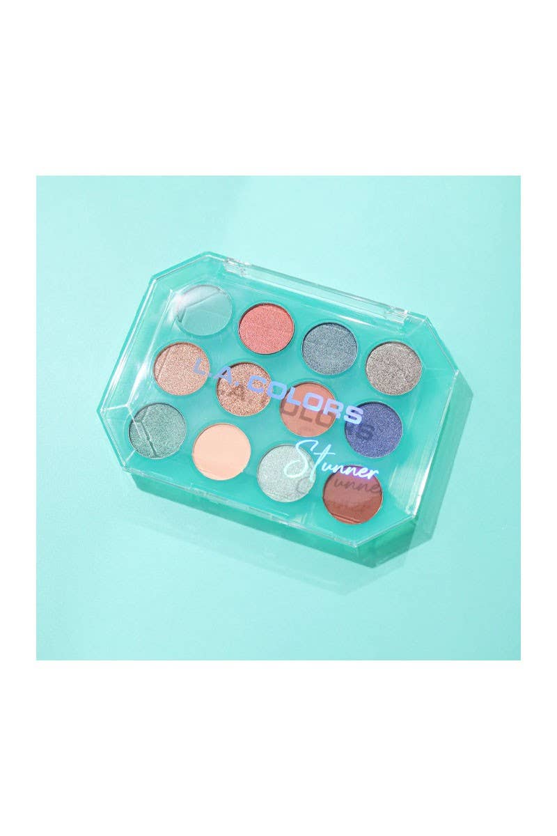 LA Colors CPD525 12 Color Eyeshadow Display Set - 18 pcs