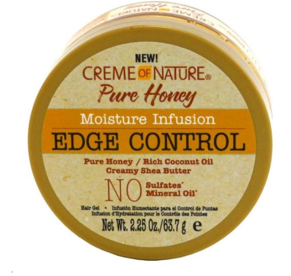 Creme of Nature Pure Honey Moisture Infusion Edge Control 2.25 oz