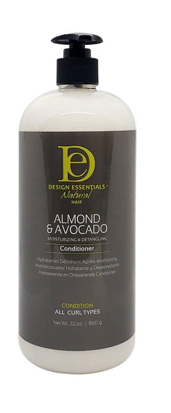 DESIGN NATURAL ALM & AVOC DETANGLING CONDITIONER 32OZ