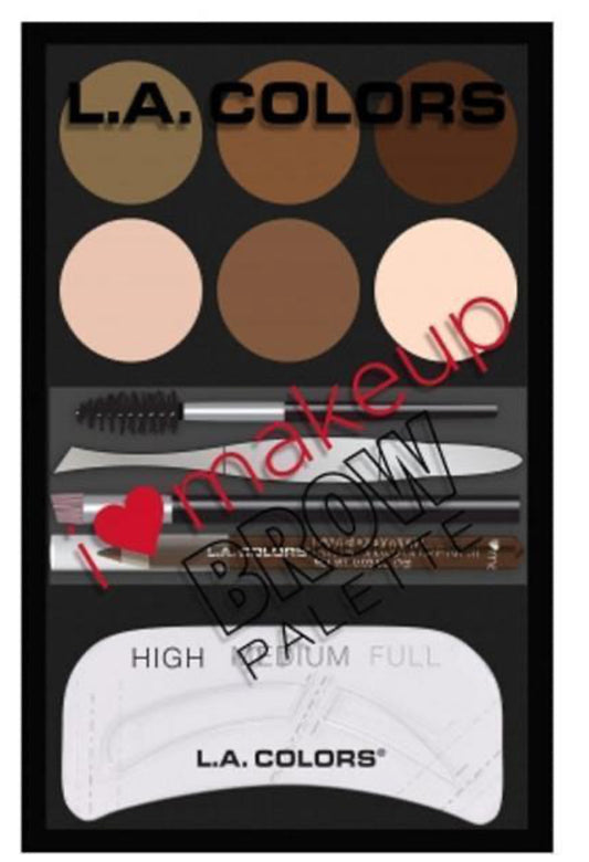 L.A. COLORS I HEART MAKEUP BROW PALETTE