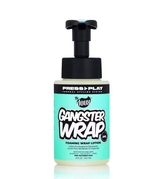 The Doux Gangster Wrap Soft Hold Foam Lotion Anti-Frizz Treatment Styler - 8 fl oz