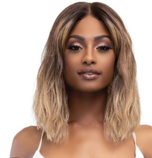Natural Wave Bob HD Swiss Lace Front Wig Spice