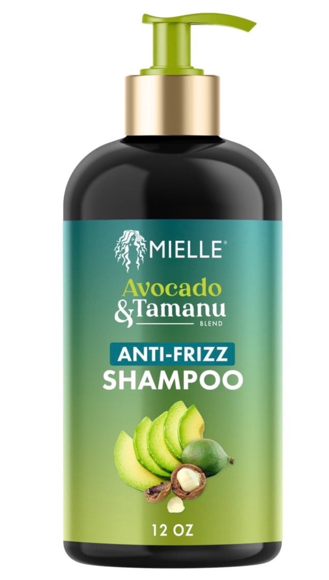 Mielle Avocado and Tamanu Anti-Frizz Shampoo 12 fl oz