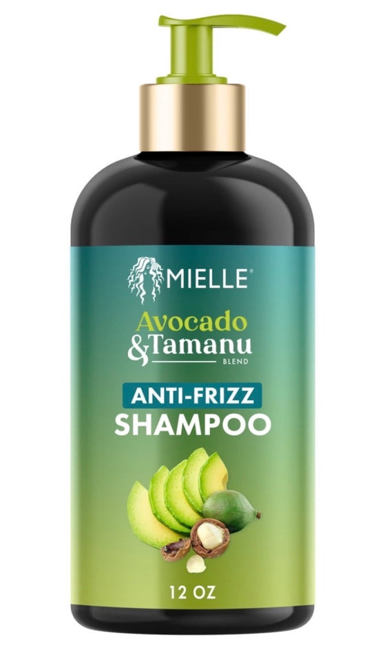 Mielle Avocado and Tamanu Anti-Frizz Shampoo 12 fl oz