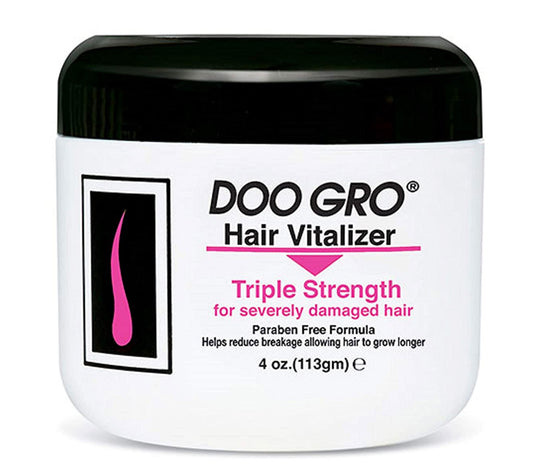 Doo Gro Hair Vitalizer, Triple Strength, For Severely Damaged Hair, 4 Oz.