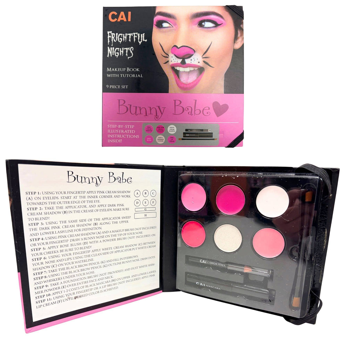 Cai Assorted Halloween Makeup Kits in Countertop Display