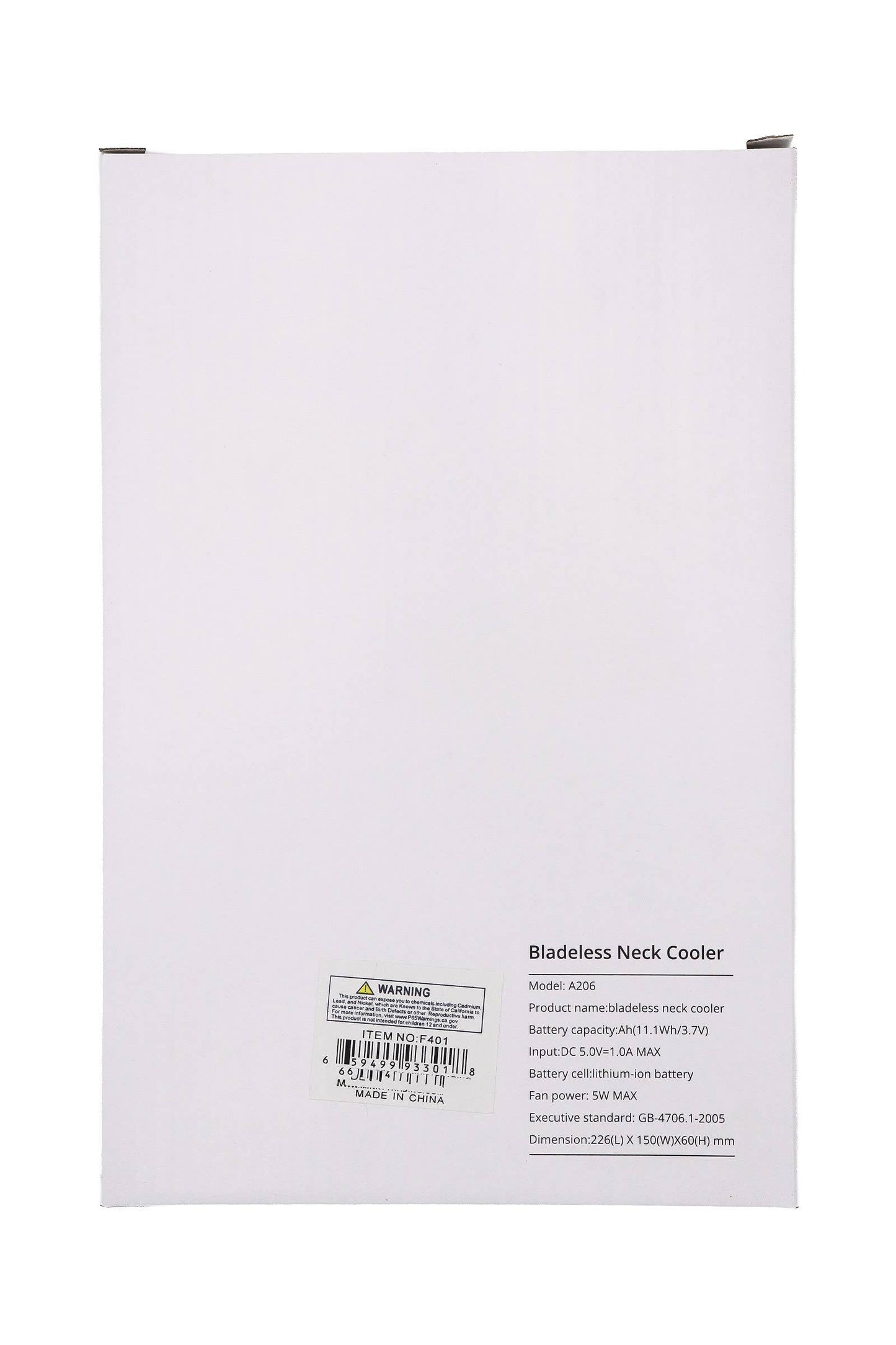Bladeless Neckband Electrical Fan