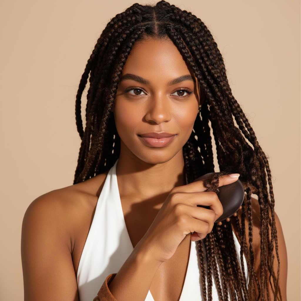 Annie Loc & Braid Massage Brush, 1 Count, Sandalwood