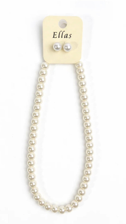 FASHION PEARL NECKLACE SET