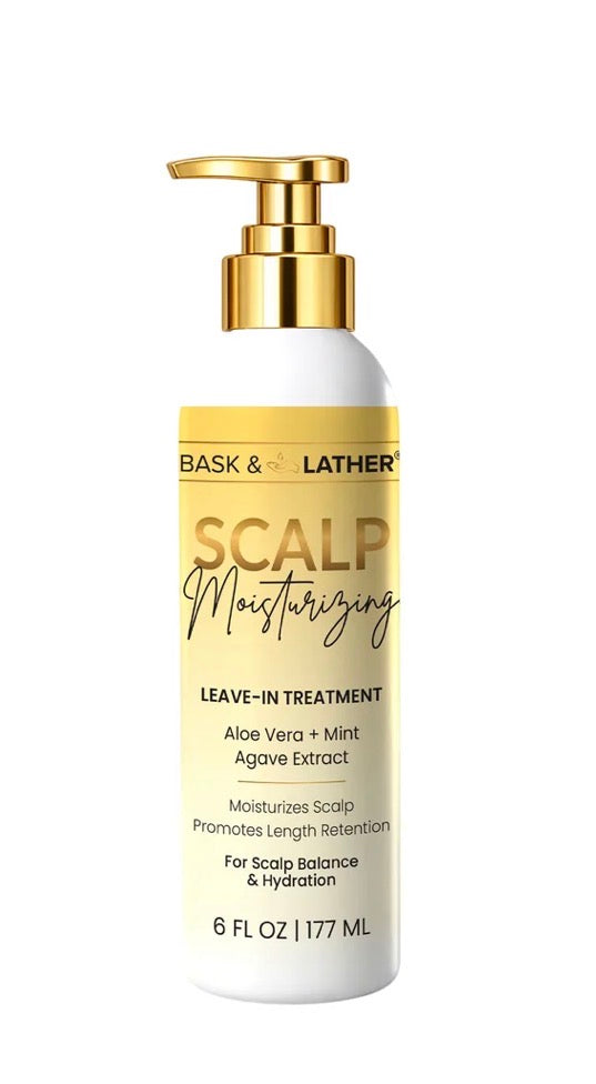 Bask and Lather Scalp Moisturizing Leave-In Treatment