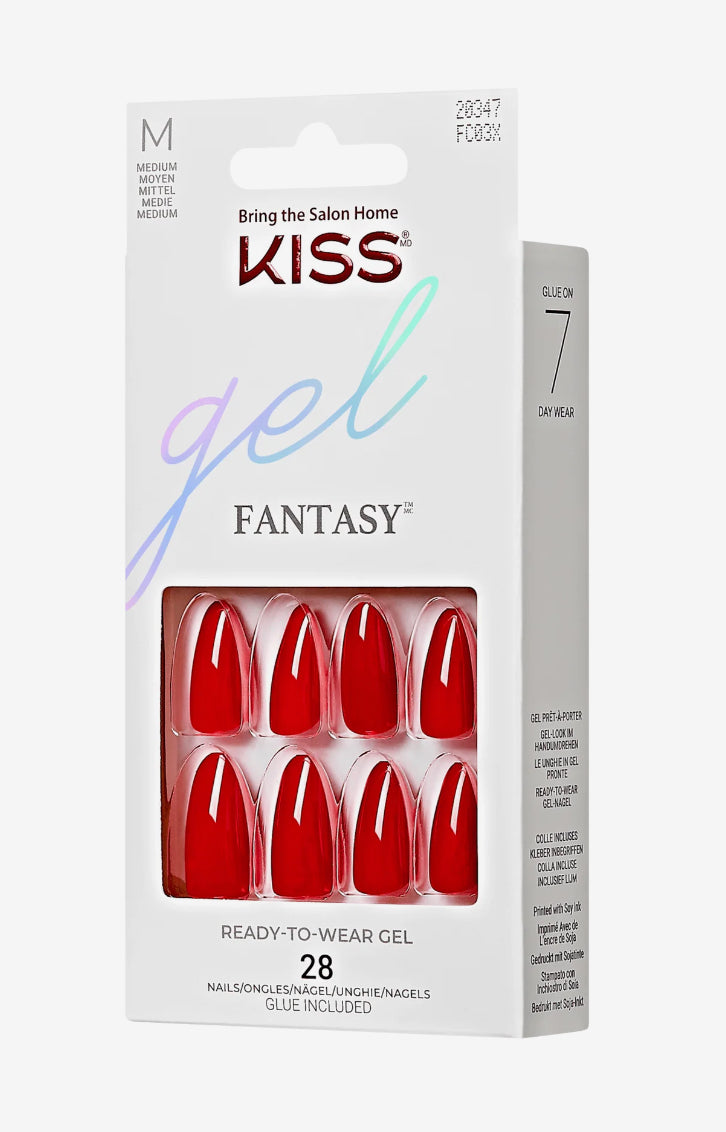 Kiss gel fantasy color press on