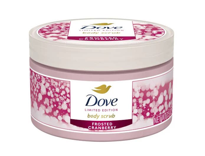 Dove Limited Edition Body Scrub, Frosted Cranberry, 3.5 oz