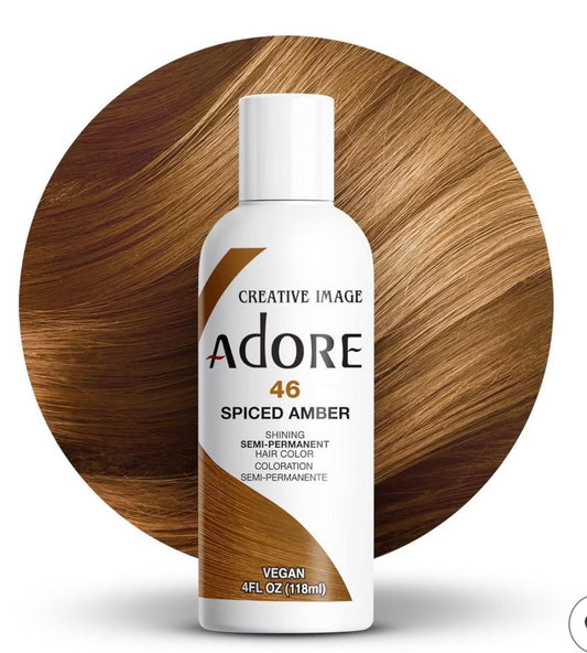 Creative Image Adore Semi-Permanent Hair Color - 46 SPICED AMBER - Haircolor Dye