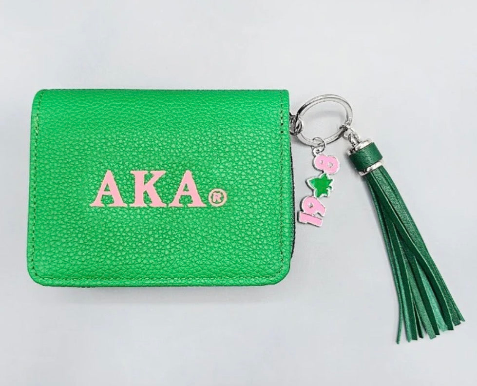 FASHION GREEK LETTER WALLET