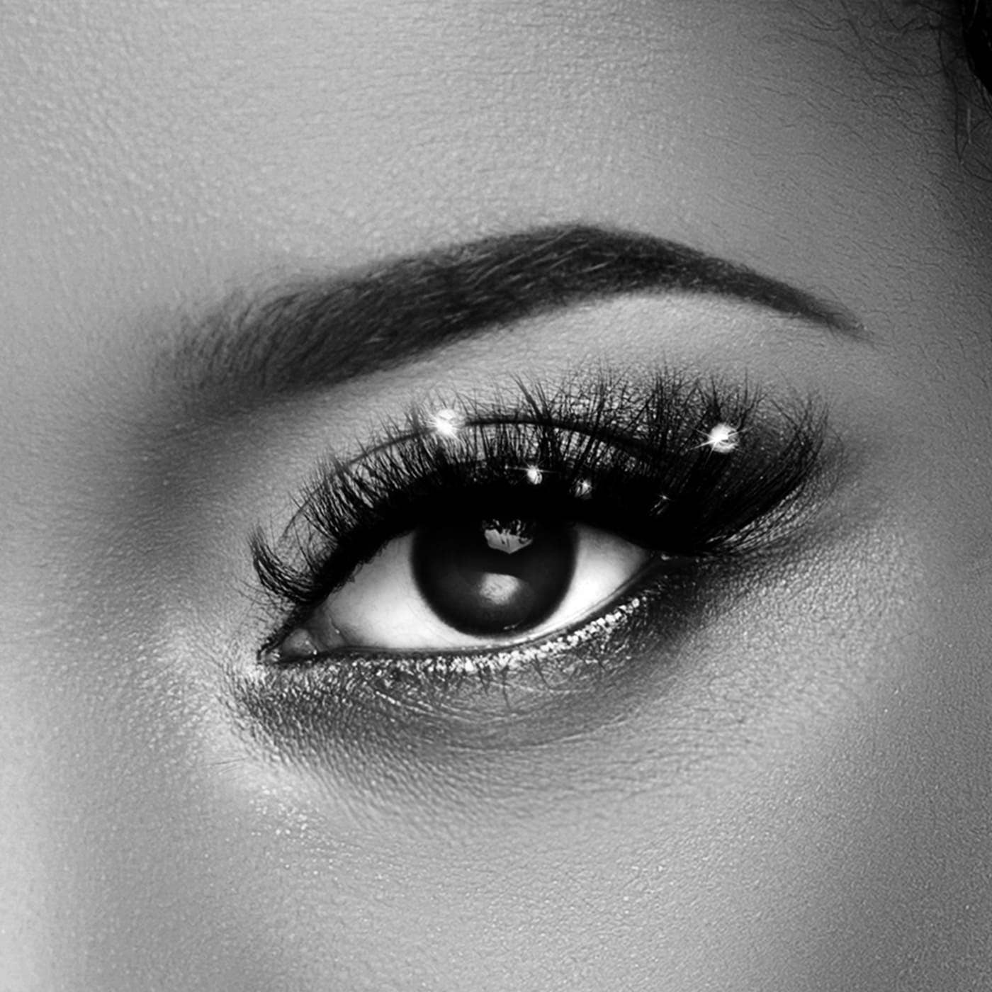 CATTITUDE 5D BEJEWELED LASHES - AURORA