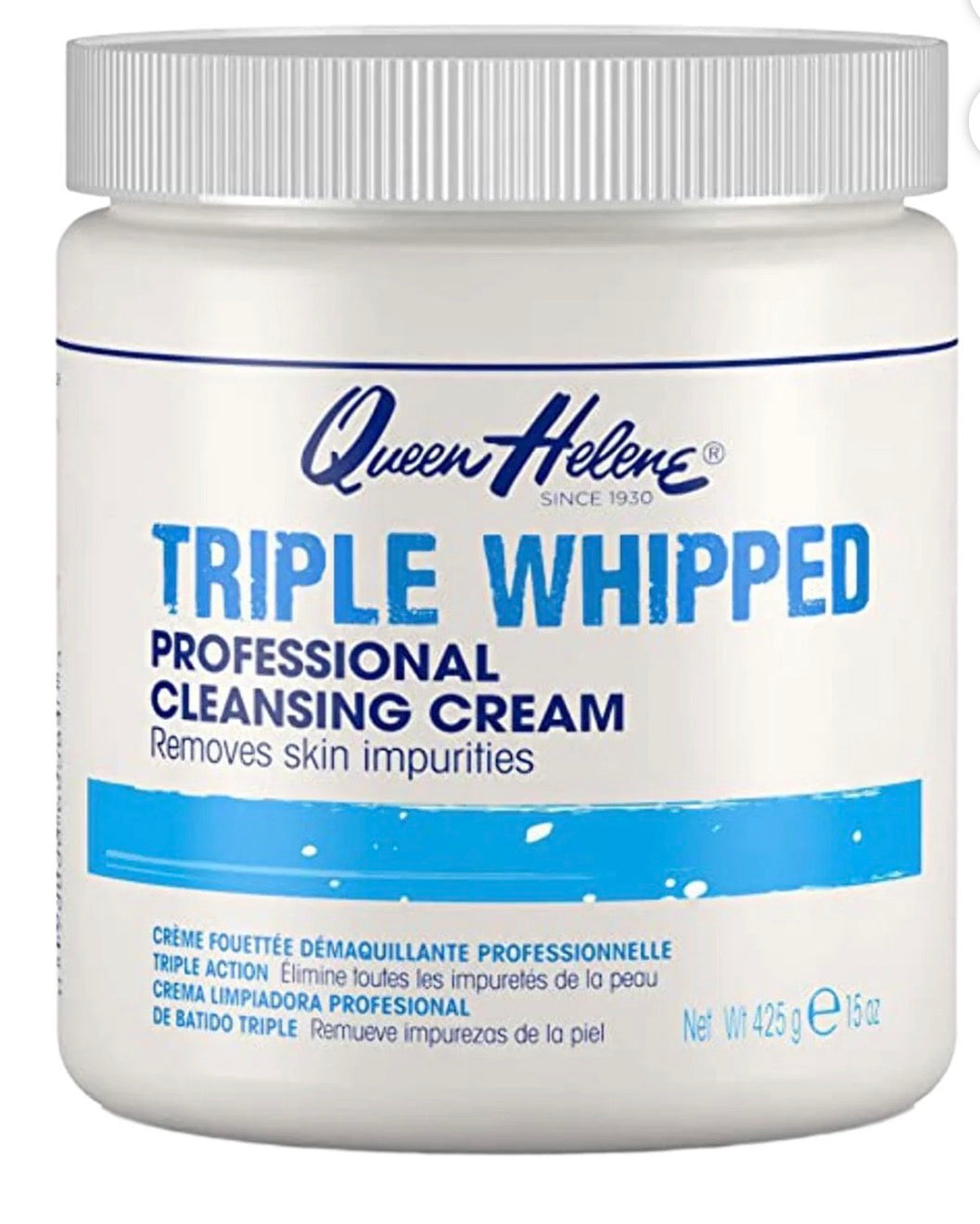 QUEEN HELENE Professional Cleansing Cream, Triple Whipped, 15 oz