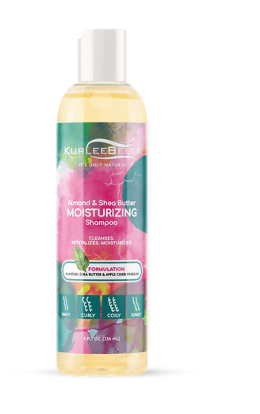 KurleeBelle Almond & Shea Butter Moisturizing Shampoo