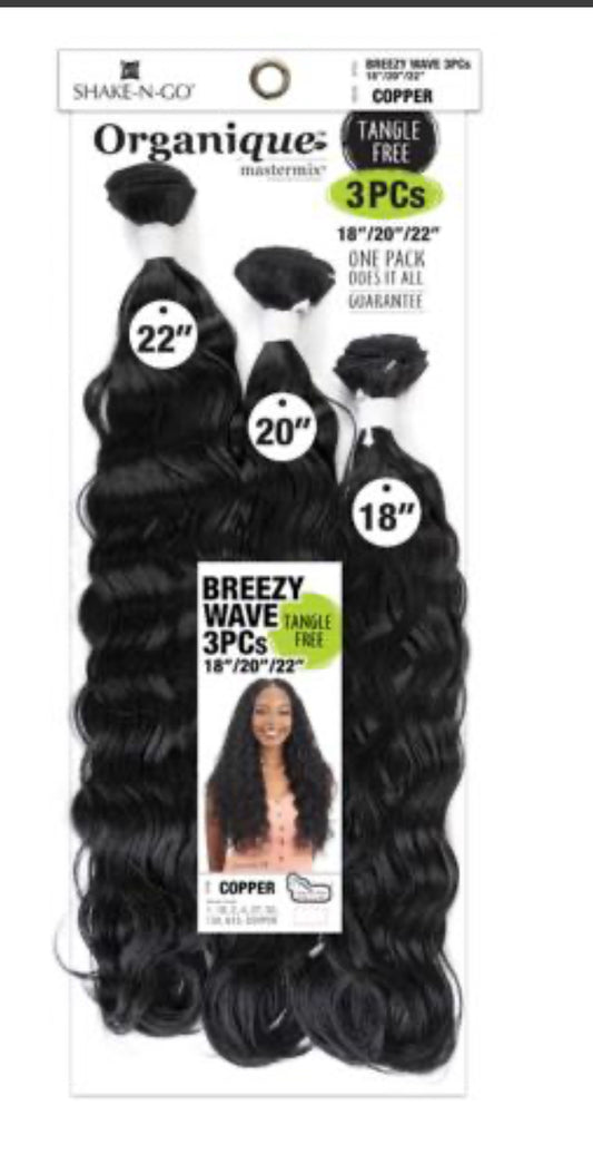 Milky Way Weave Organique Breezy Wave 3Pcs