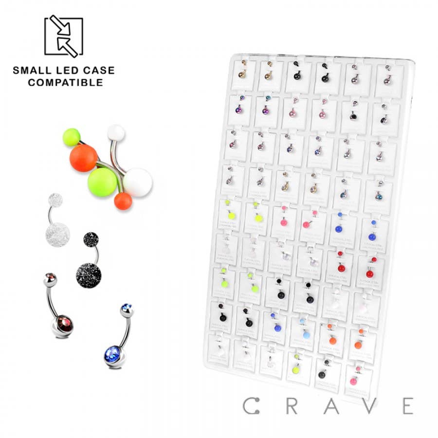 ASSORTED BODY JEWELRY