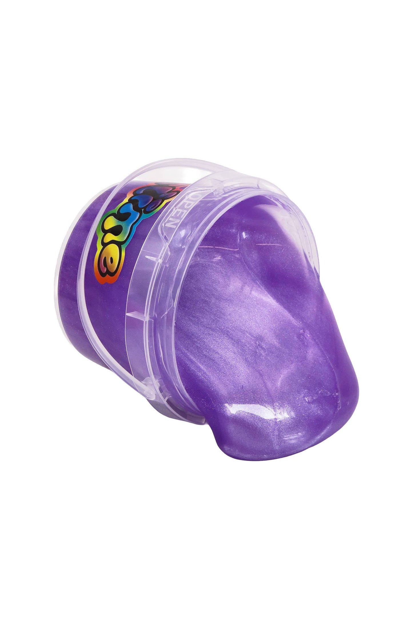 Vibrant Pearlescent Shimmer Gel Slime Jar