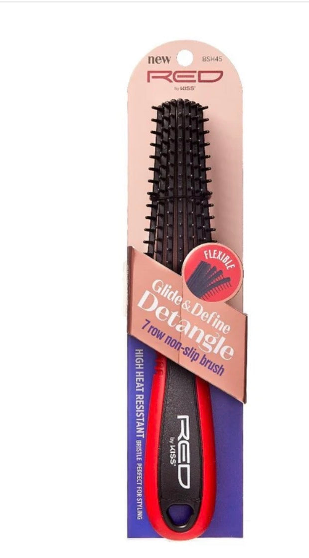 RED BY KISS EZ GLIDE DETANGLING BRUSH