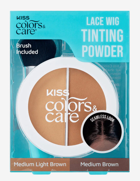 Kiss color & care lace wig tinting powder