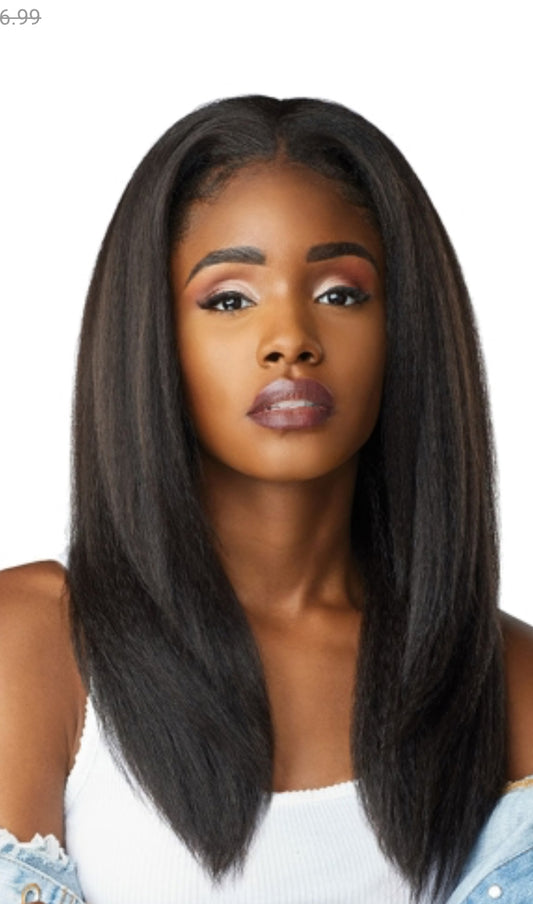 Curls & kinks 1/2 wig