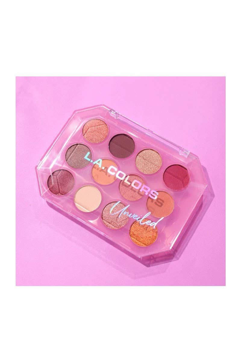 LA Colors CPD525 12 Color Eyeshadow Display Set - 18 pcs